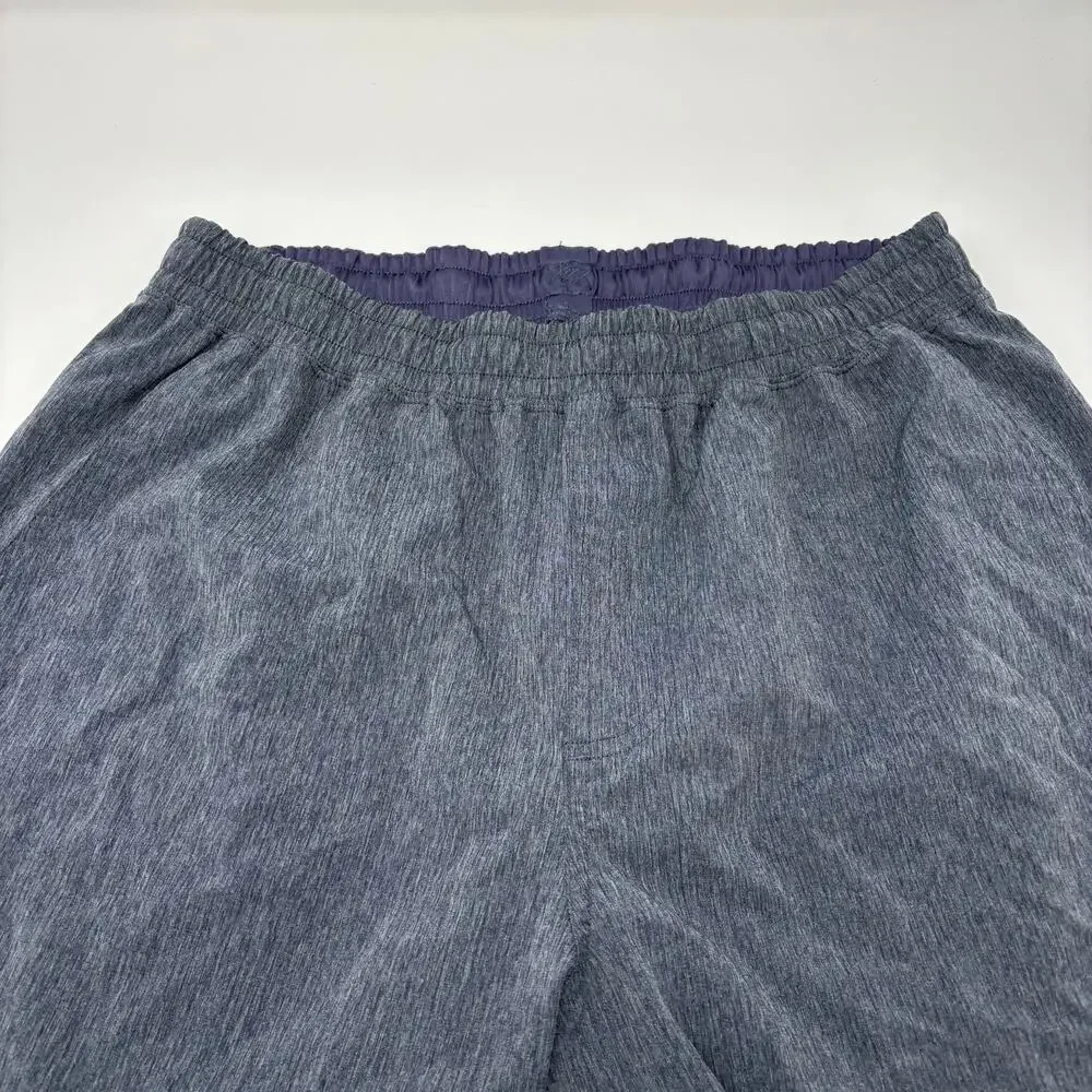 Rhone Mens Large Blue Stretch Waist‎ Drawstrings Athletic Shorts